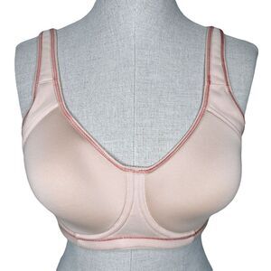 Freya Active Sonic High Impact Underwire Sports Bra sz 32DD * Nude Beige Sport